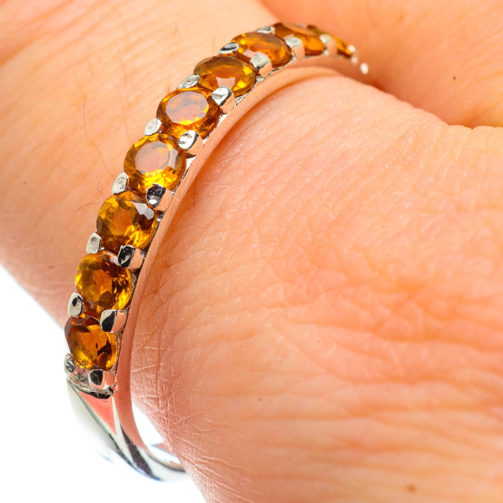 Citrine Rings handcrafted by Ana Silver Co - RING29057