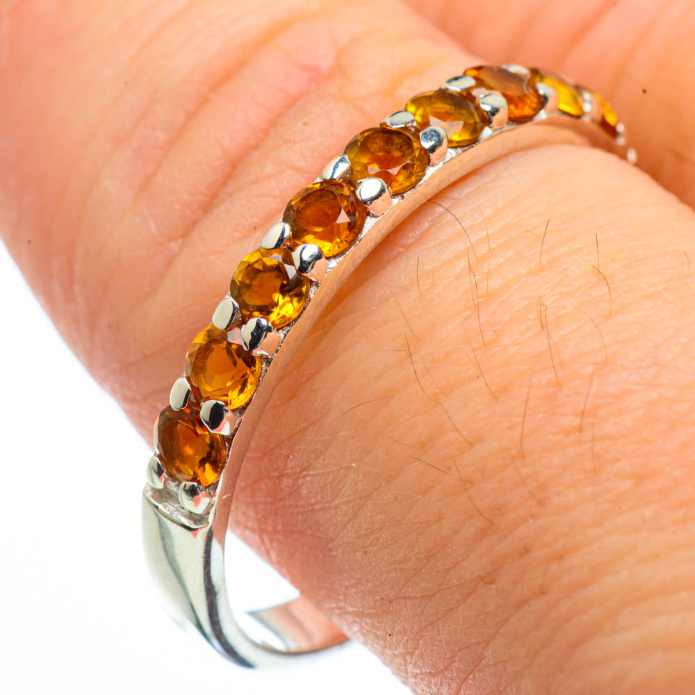 Citrine Rings handcrafted by Ana Silver Co - RING29078