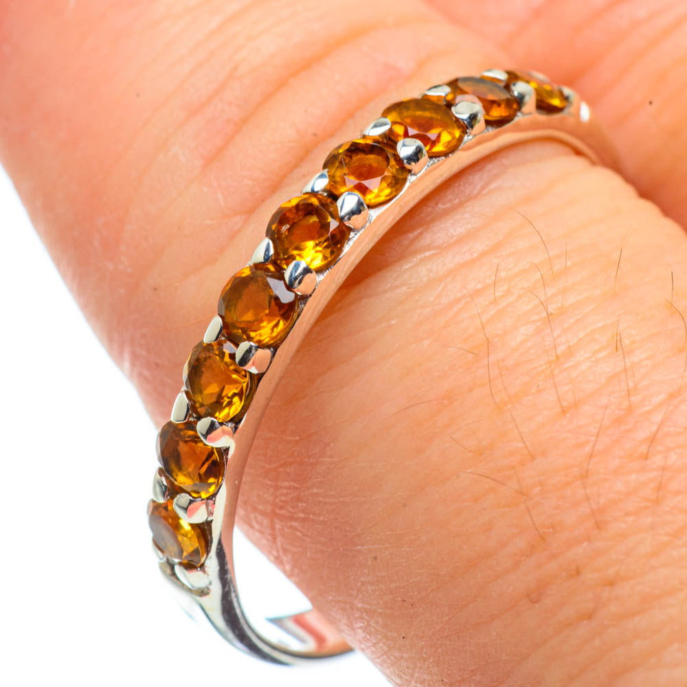 Citrine Rings handcrafted by Ana Silver Co - RING29081