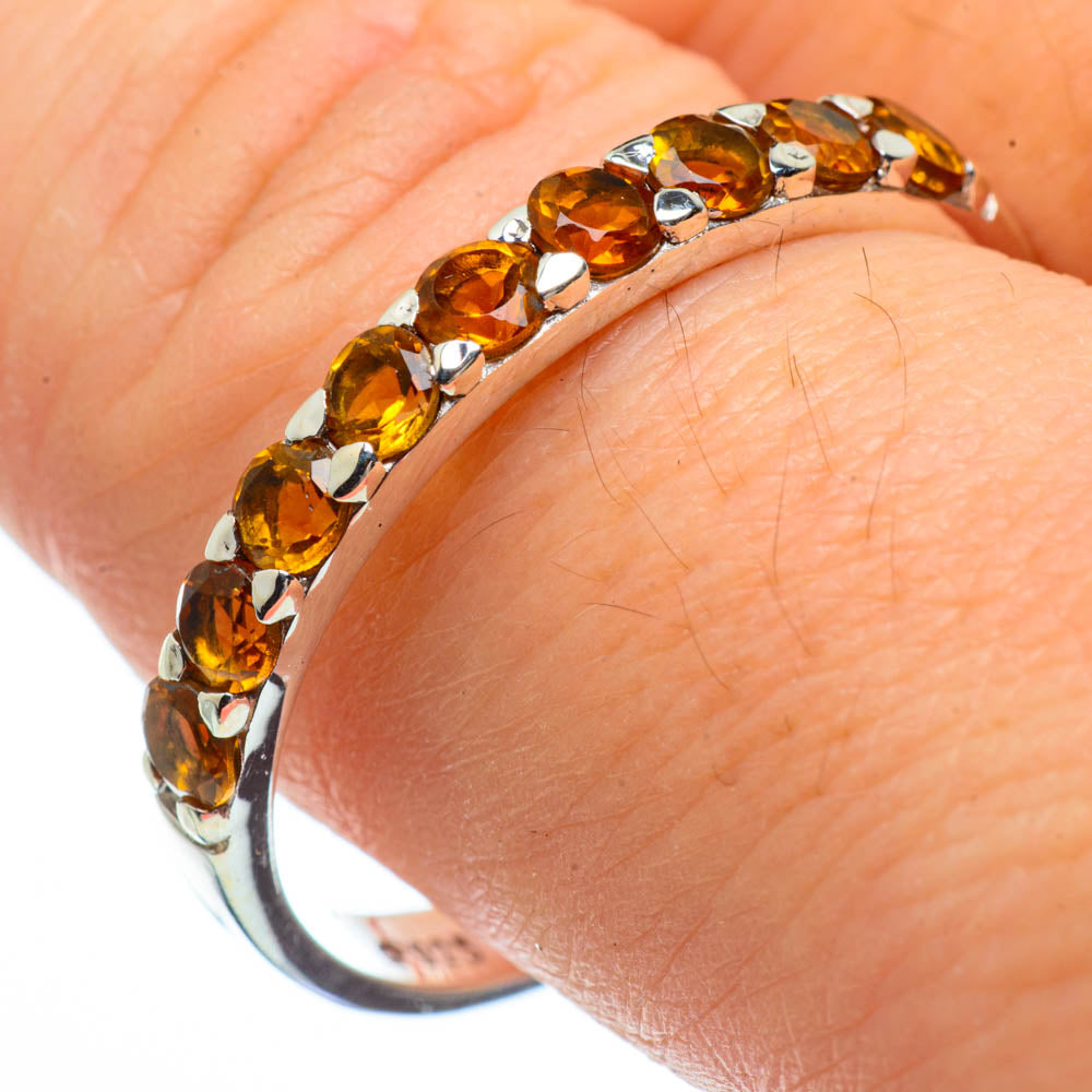 Citrine Rings handcrafted by Ana Silver Co - RING29086