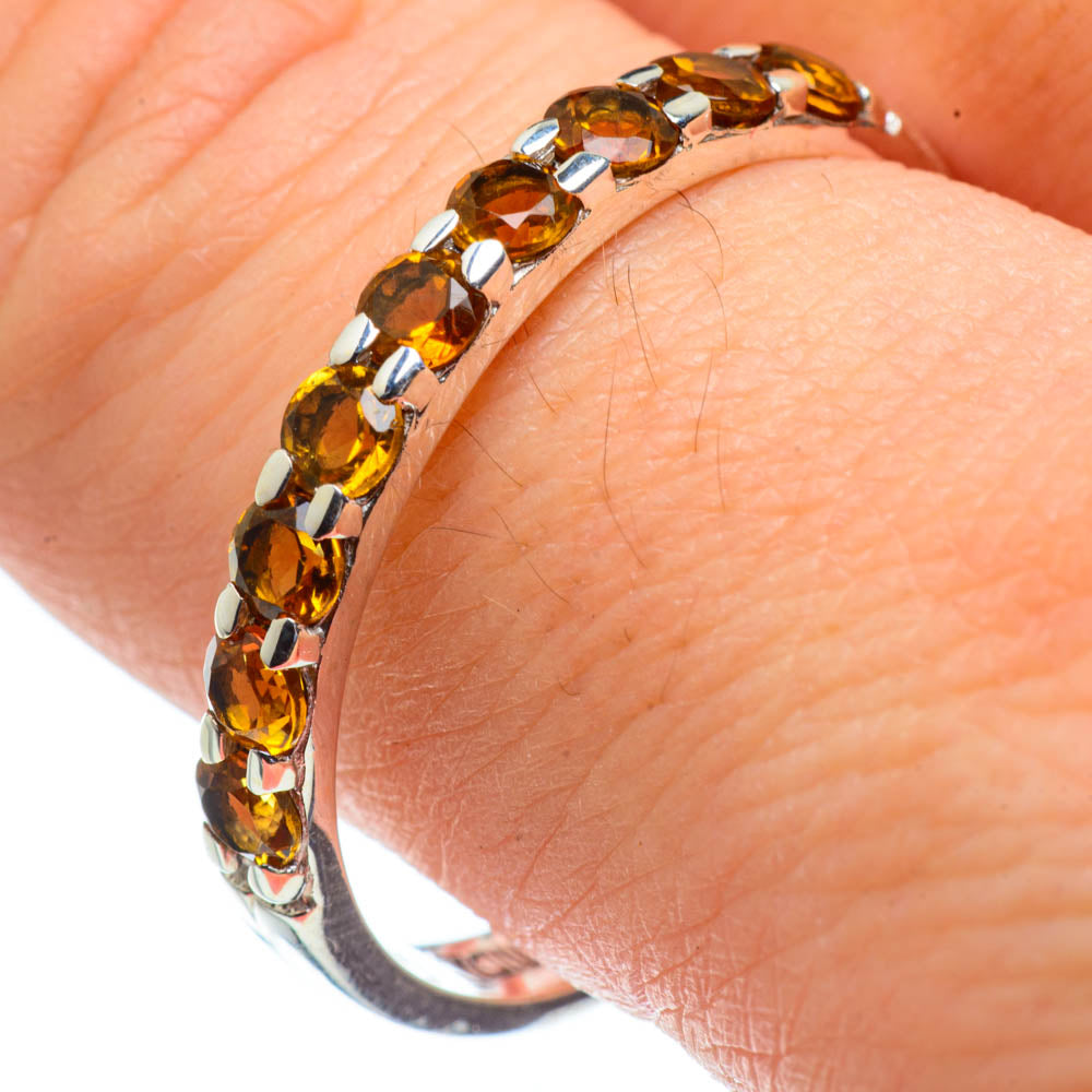 Citrine Rings handcrafted by Ana Silver Co - RING29105