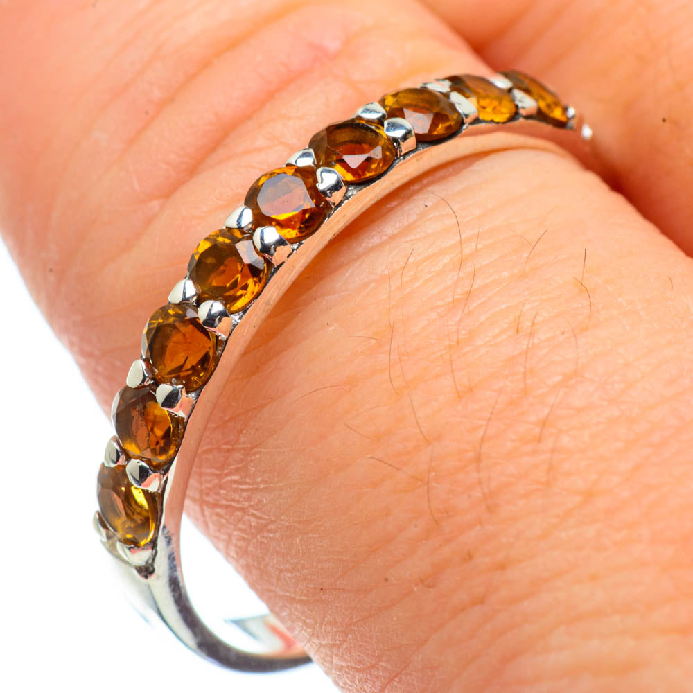 Citrine Rings handcrafted by Ana Silver Co - RING29117