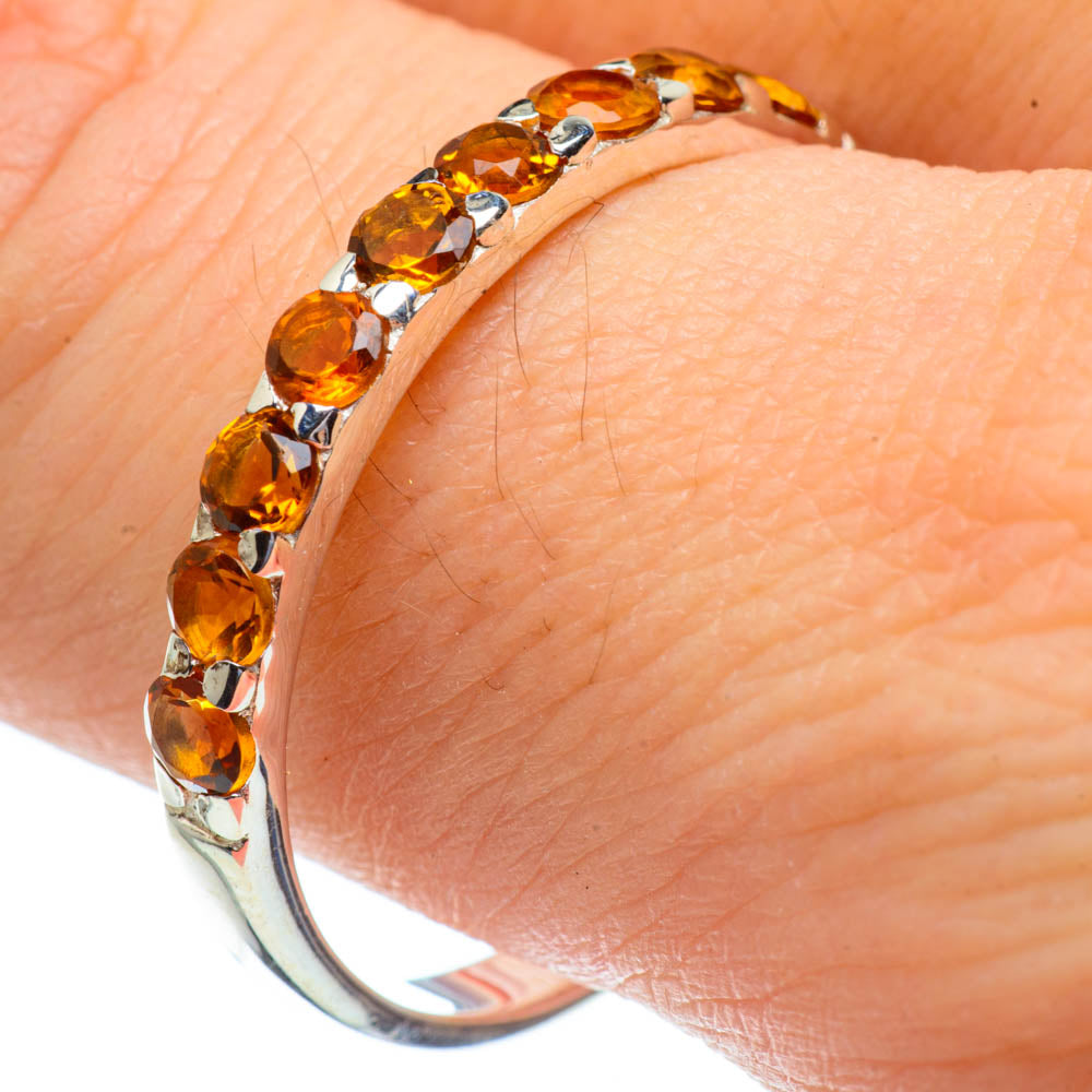 Citrine Rings handcrafted by Ana Silver Co - RING29130