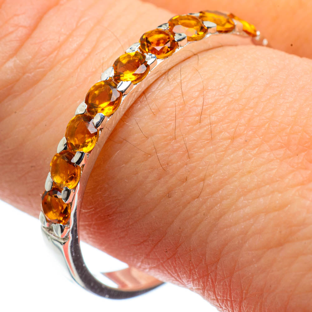 Citrine Rings handcrafted by Ana Silver Co - RING29139