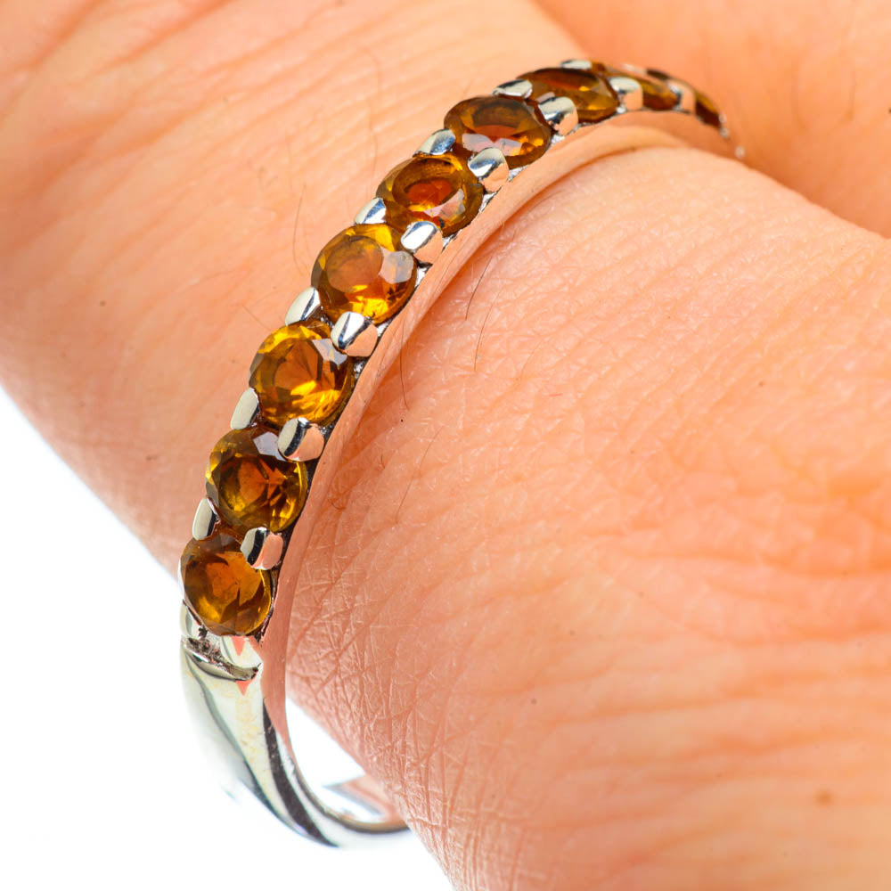 Citrine Rings handcrafted by Ana Silver Co - RING29157