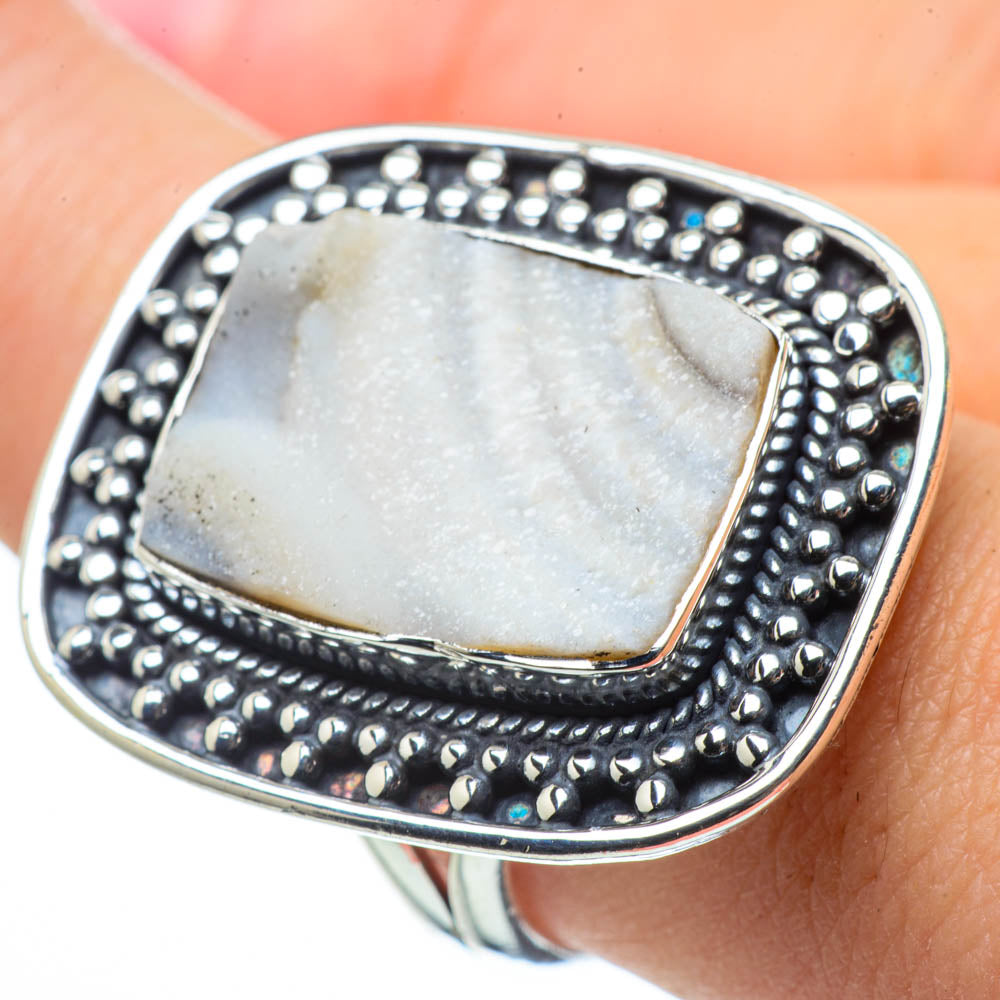 Desert Druzy Rings handcrafted by Ana Silver Co - RING29440