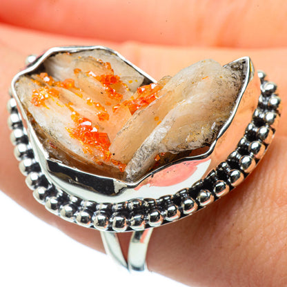 Citrine Crystal Rings handcrafted by Ana Silver Co - RING29454