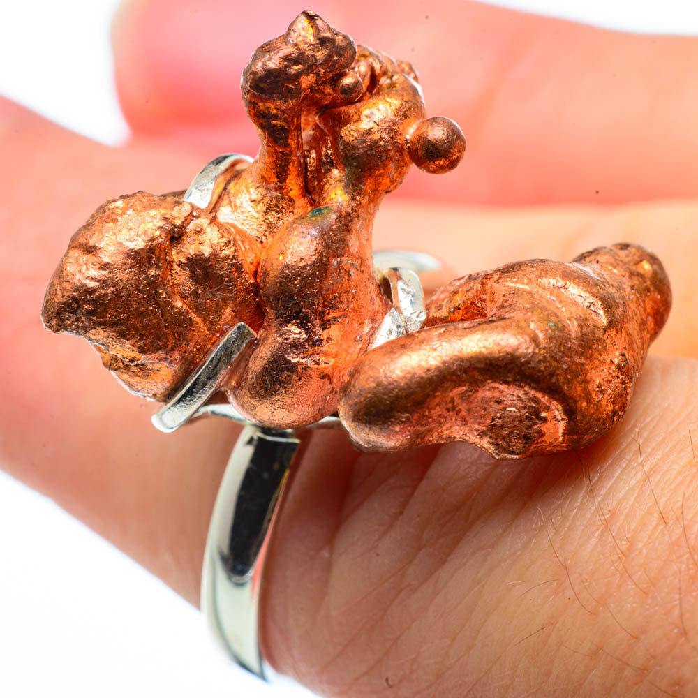 Splash Copper Rings handcrafted by Ana Silver Co - RING29628
