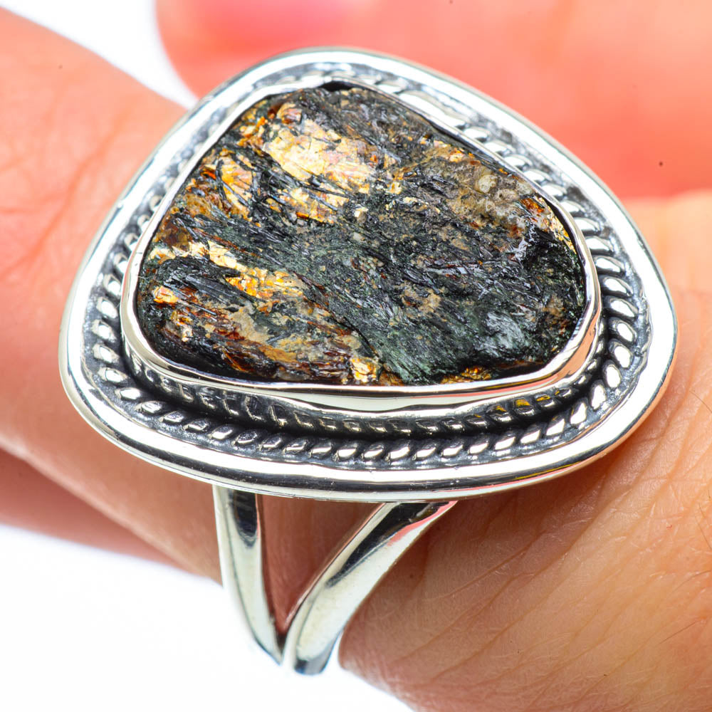Astrophyllite Rings handcrafted by Ana Silver Co - RING29675