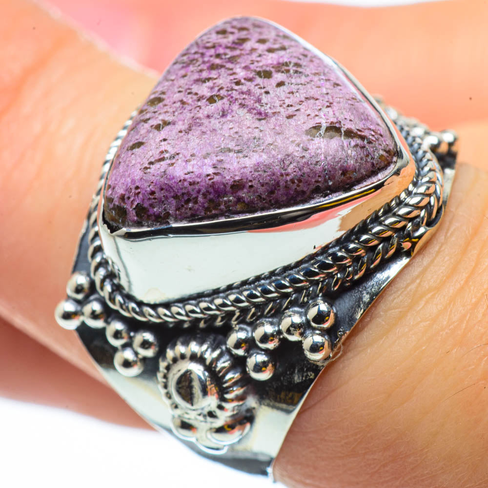 Stichtite Rings handcrafted by Ana Silver Co - RING29728