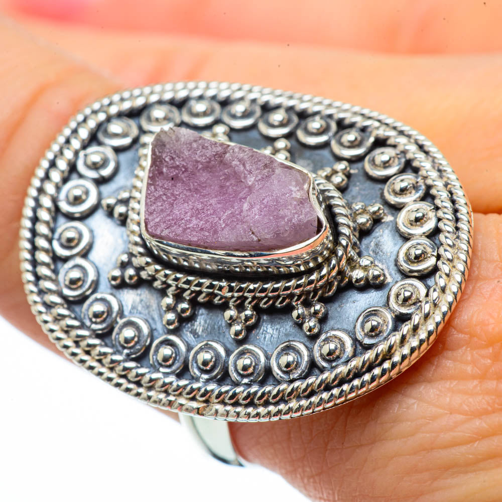 Kunzite Rings handcrafted by Ana Silver Co - RING29836
