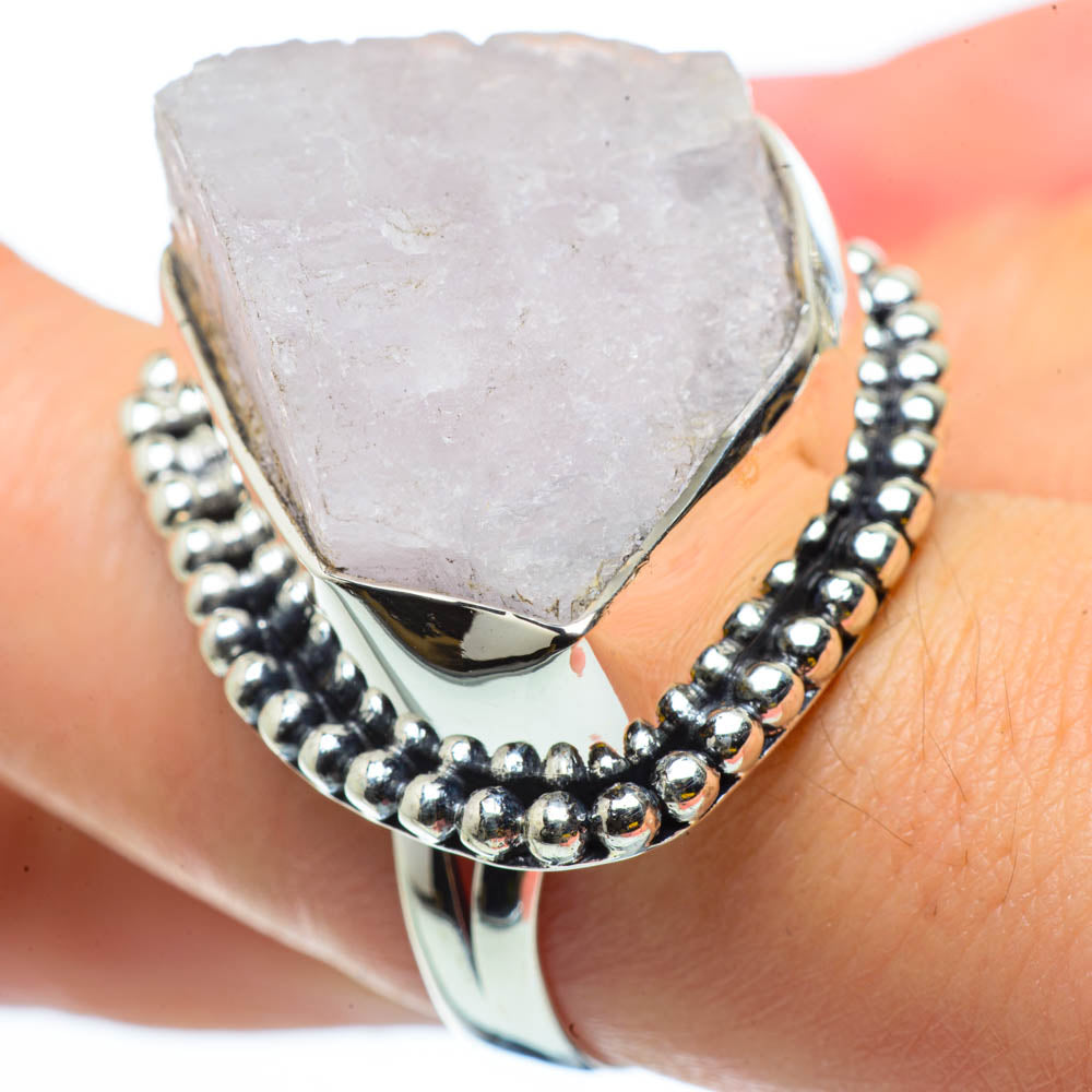 Rainbow Moonstone Rings handcrafted by Ana Silver Co - RING29839
