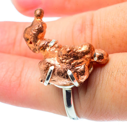 Splash Copper Rings handcrafted by Ana Silver Co - RING30682