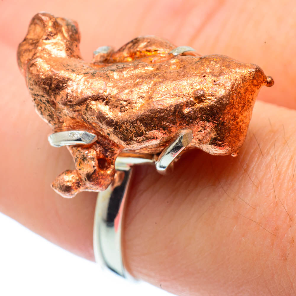 Splash Copper Rings handcrafted by Ana Silver Co - RING30813