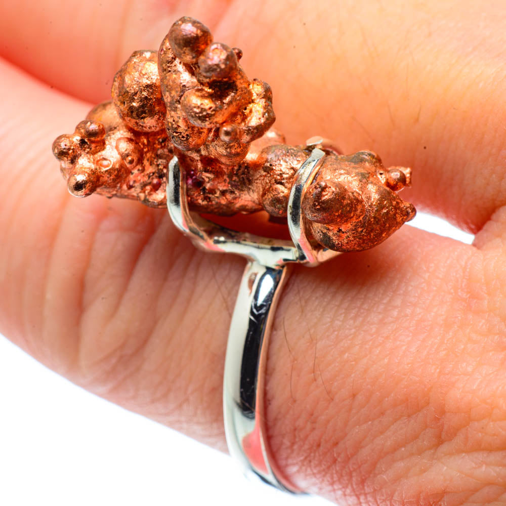 Splash Copper Rings handcrafted by Ana Silver Co - RING30814
