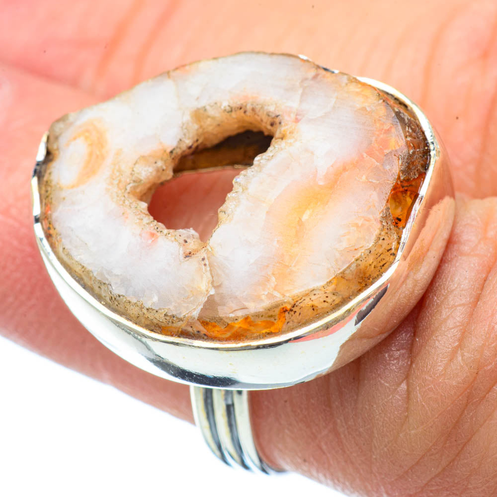 Occo Geode Slice Rings handcrafted by Ana Silver Co - RING31310
