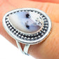 Dendritic Opal Rings handcrafted by Ana Silver Co - RING31319