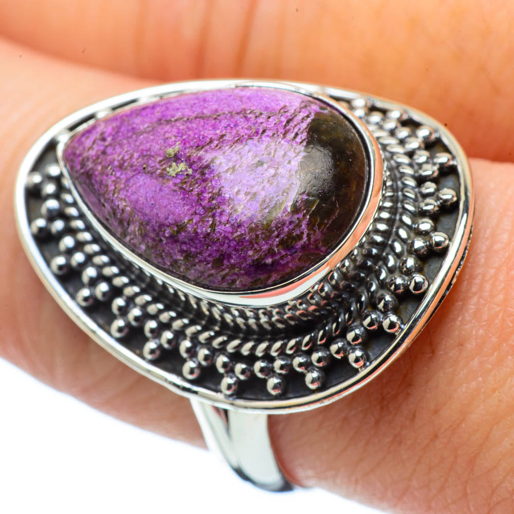 Stichtite Rings handcrafted by Ana Silver Co - RING31405