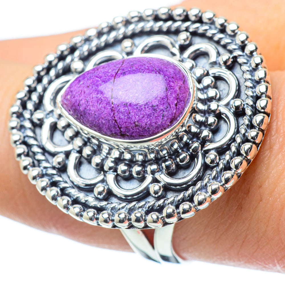 Stichtite Rings handcrafted by Ana Silver Co - RING31457