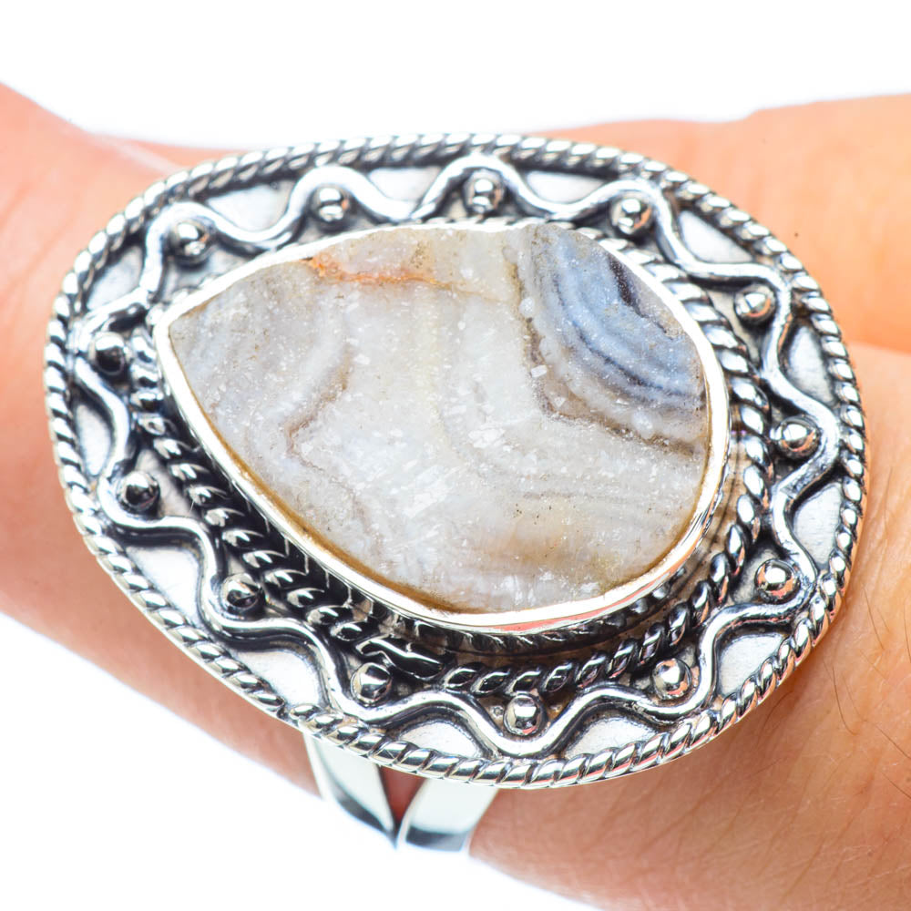 Desert Druzy Rings handcrafted by Ana Silver Co - RING32034
