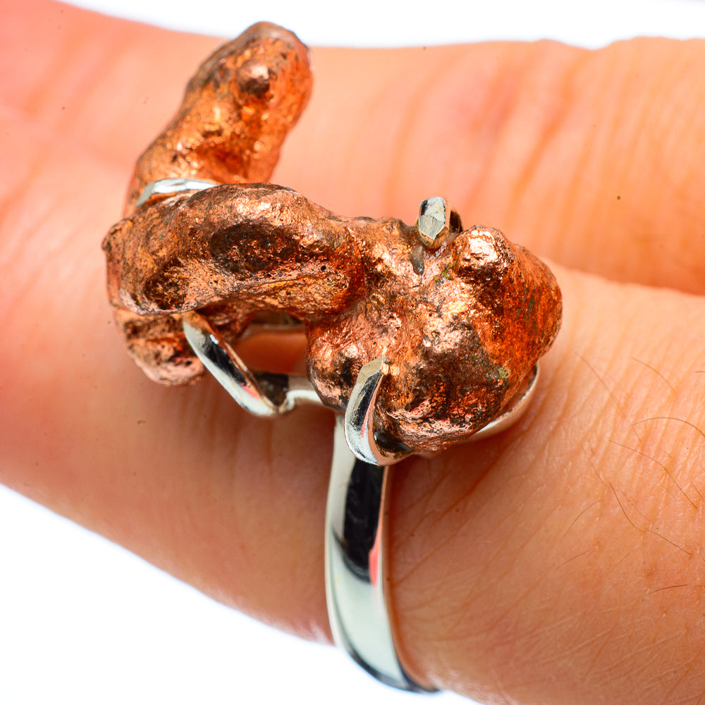 Splash Copper Rings handcrafted by Ana Silver Co - RING32394