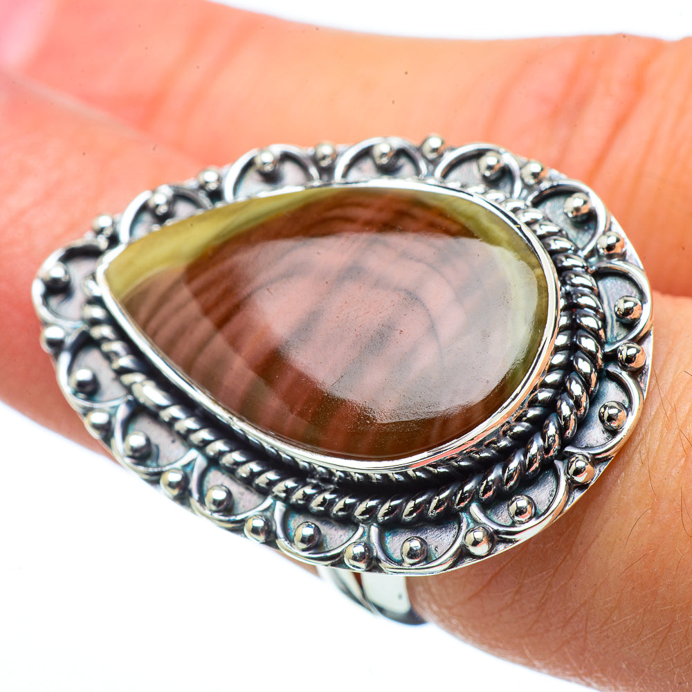 Willow Creek Jasper Rings handcrafted by Ana Silver Co - RING32607