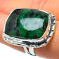 Ruby Zoisite Rings handcrafted by Ana Silver Co - RING32738