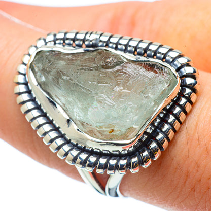 Aquamarine Rings handcrafted by Ana Silver Co - RING32876