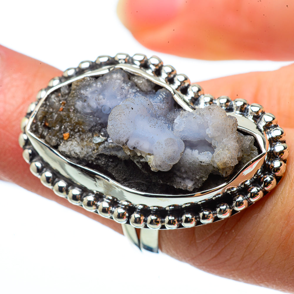 Desert Druzy Rings handcrafted by Ana Silver Co - RING33102