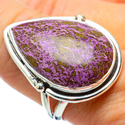 Stichtite Rings handcrafted by Ana Silver Co - RING33324
