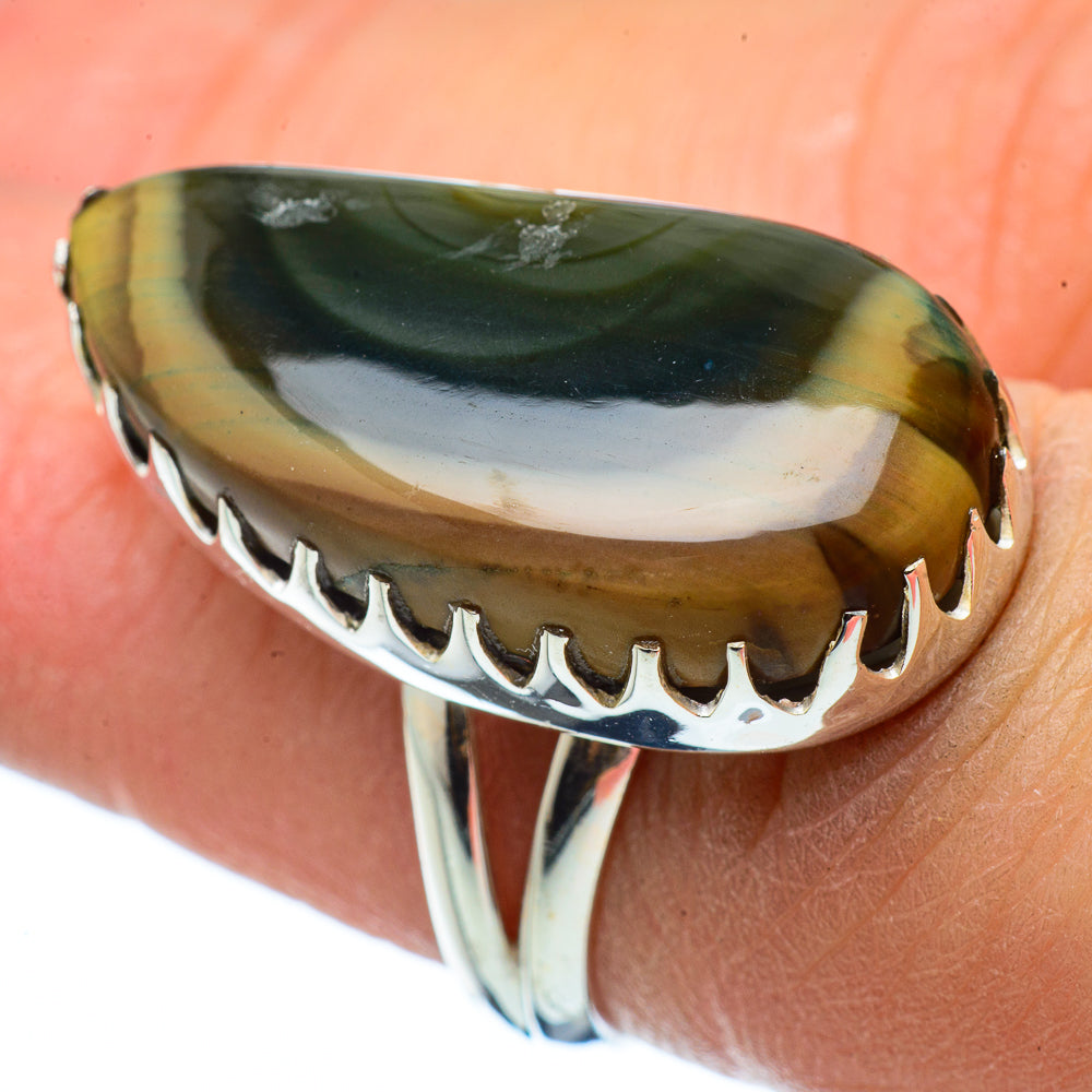 Willow Creek Jasper Rings handcrafted by Ana Silver Co - RING33526