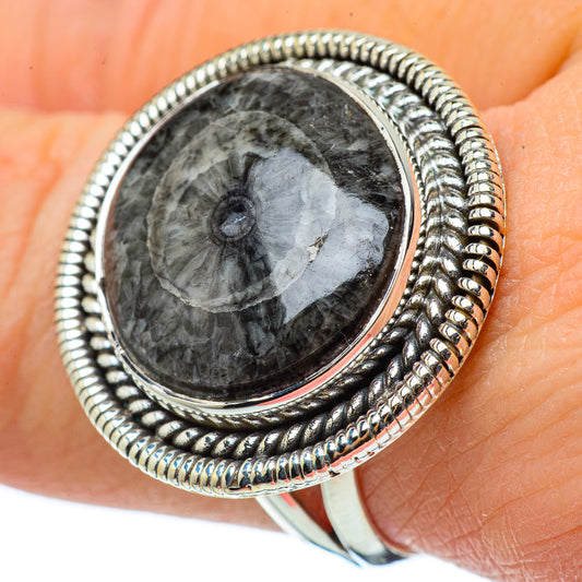 Pinolith Jasper Rings handcrafted by Ana Silver Co - RING33588