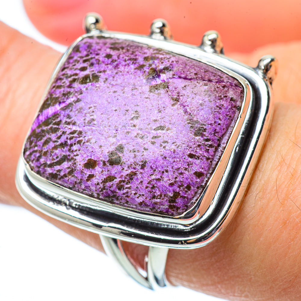 Stichtite Rings handcrafted by Ana Silver Co - RING33618