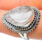 Rainbow Moonstone Rings handcrafted by Ana Silver Co - RING33636