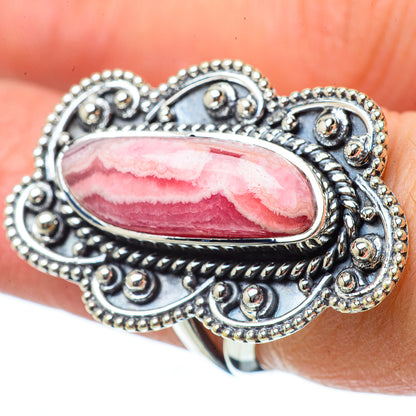 Rhodochrosite Rings handcrafted by Ana Silver Co - RING33637