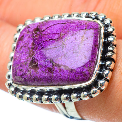 Stichtite Rings handcrafted by Ana Silver Co - RING33669