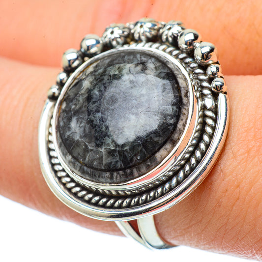 Pinolith Jasper Rings handcrafted by Ana Silver Co - RING33674