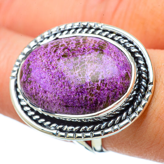 Stichtite Rings handcrafted by Ana Silver Co - RING33699
