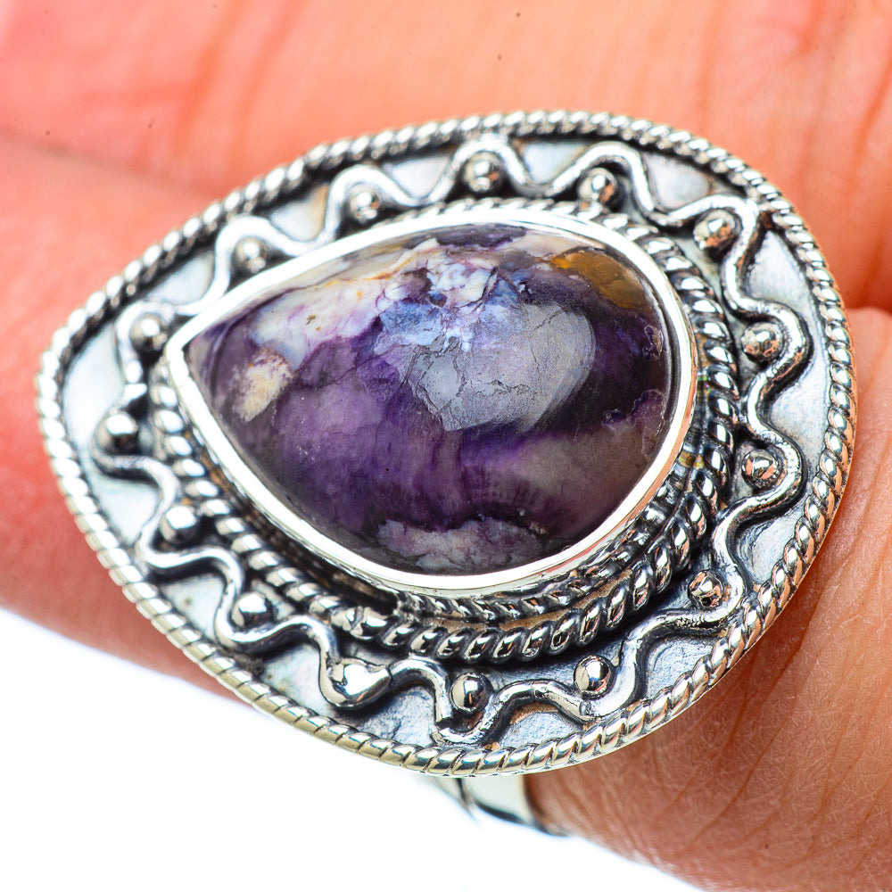 Tiffany Stone Rings handcrafted by Ana Silver Co - RING33715
