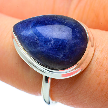 Sodalite Rings handcrafted by Ana Silver Co - RING33736