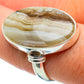 Laguna Lace Agate Rings handcrafted by Ana Silver Co - RING33781
