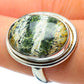 Lizard Jasper Rings handcrafted by Ana Silver Co - RING33905