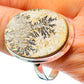 Germany Psilomelane Dendrite Rings handcrafted by Ana Silver Co - RING33980