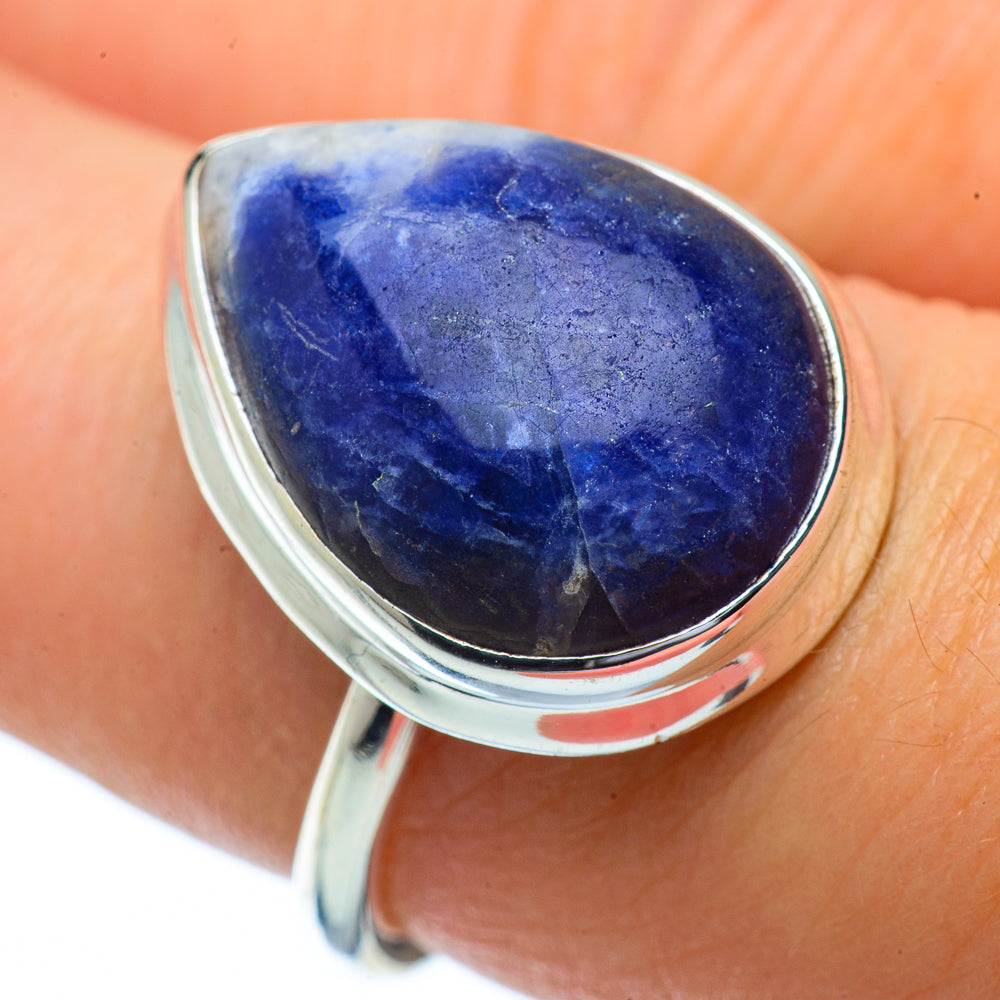 Sodalite Rings handcrafted by Ana Silver Co - RING34228