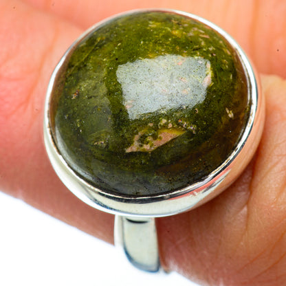 Unakite Rings handcrafted by Ana Silver Co - RING34300