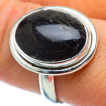 Psilomelane Rings handcrafted by Ana Silver Co - RING34309