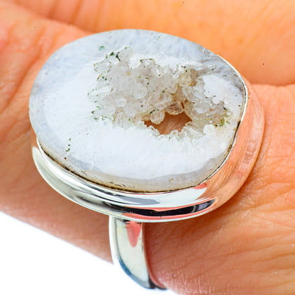 Geode Slice Rings handcrafted by Ana Silver Co - RING34349