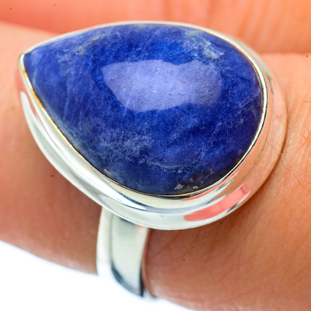 Sodalite Rings handcrafted by Ana Silver Co - RING34357