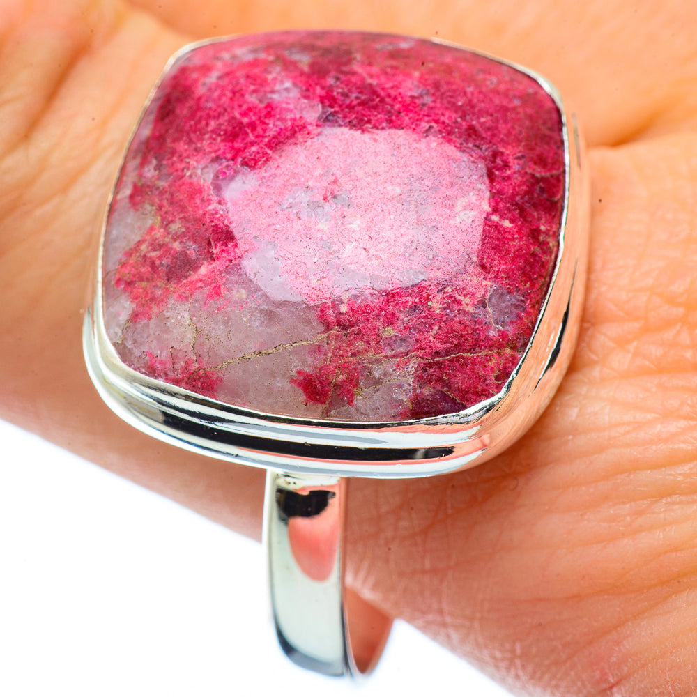 Thulite Rings handcrafted by Ana Silver Co - RING34404