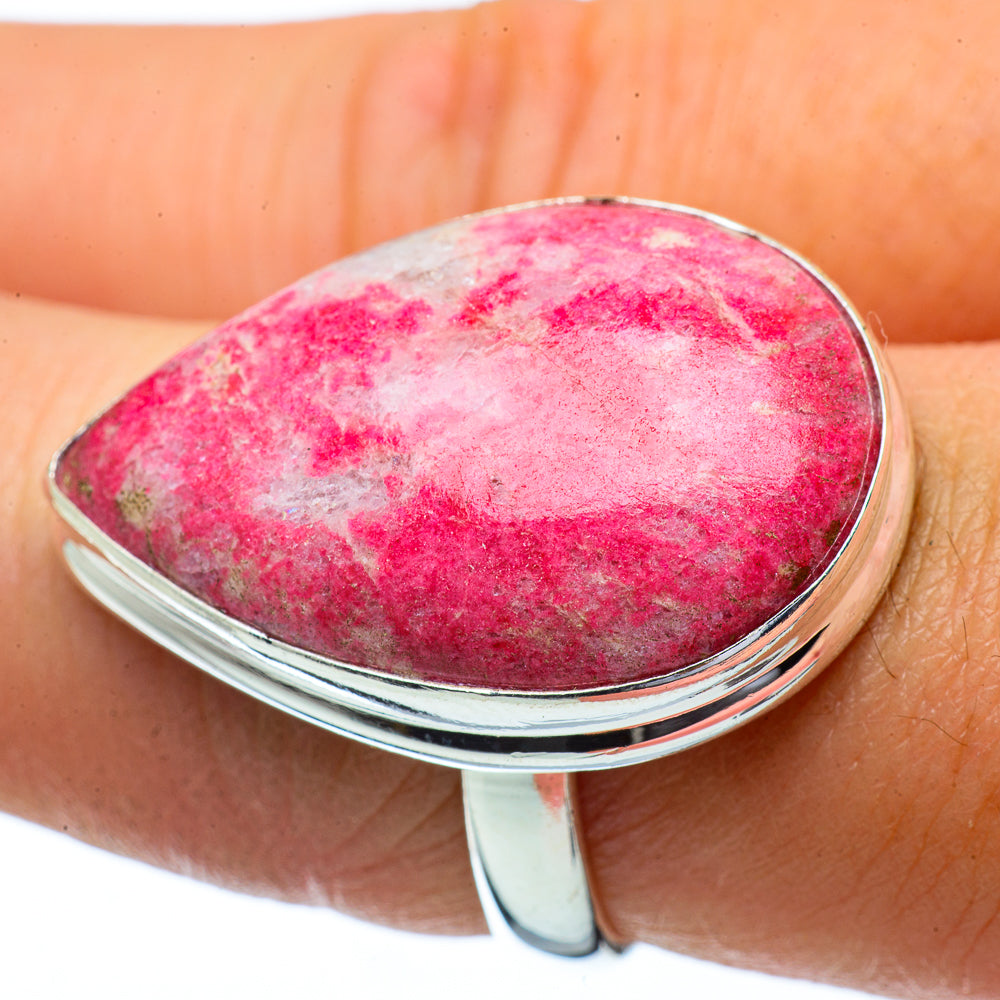 Thulite Rings handcrafted by Ana Silver Co - RING34502